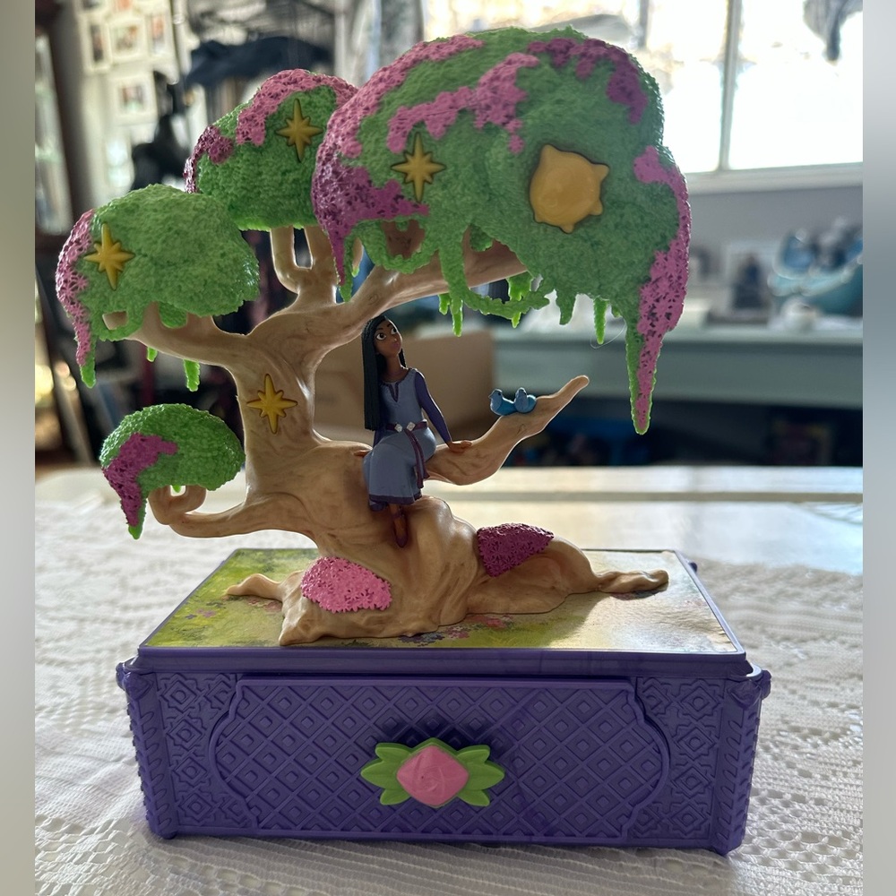 Enchanted Tree Figurine with Character